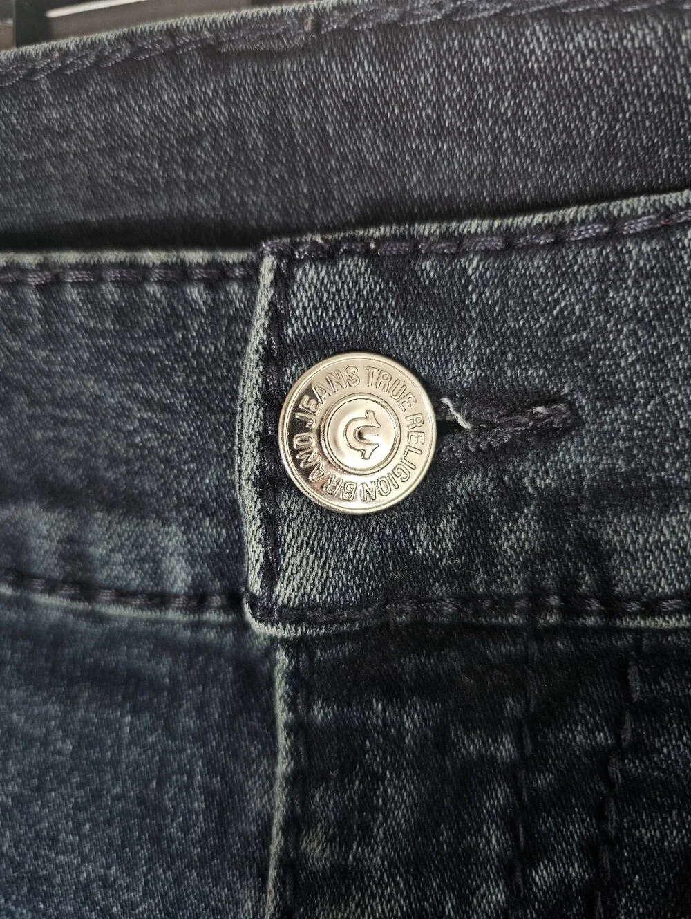 True Religion Jeans Mens Geno Relaxed Slim Size 44x32